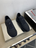 Prada Black Lace-Up Sneakers — hero