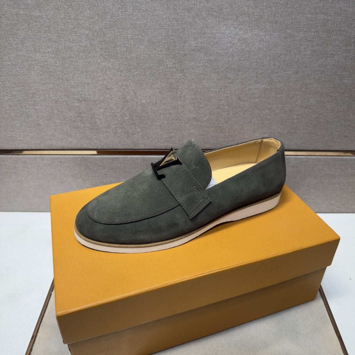 Louis Vuitton V-Hardware Loafers — front