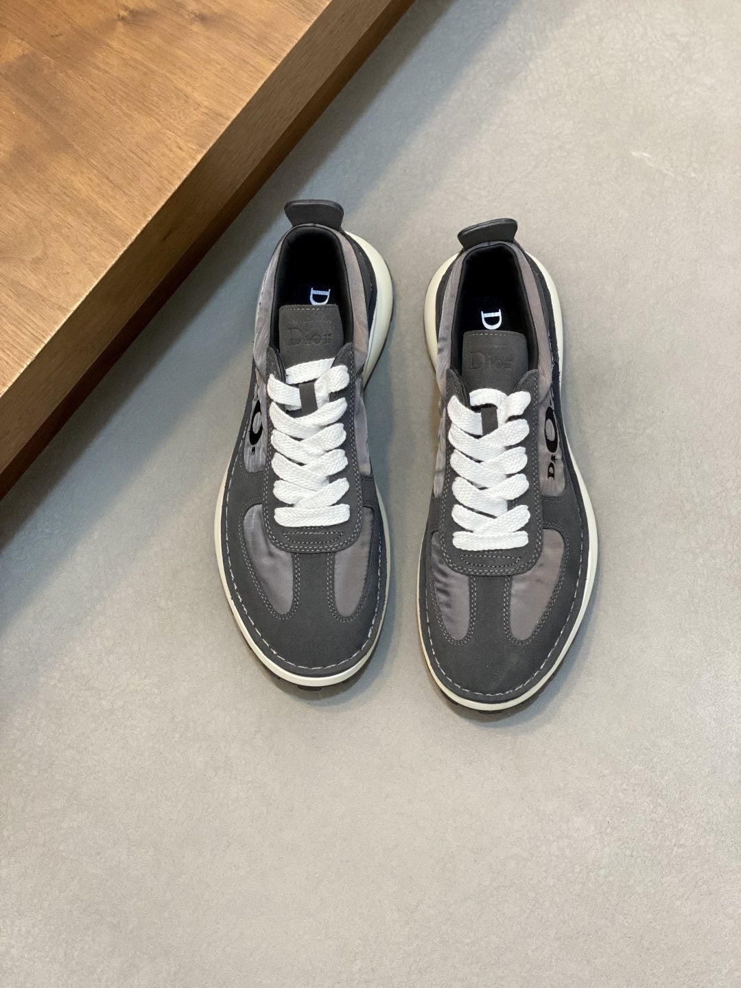 Dior Paneled Low-Top Sneakers — front
