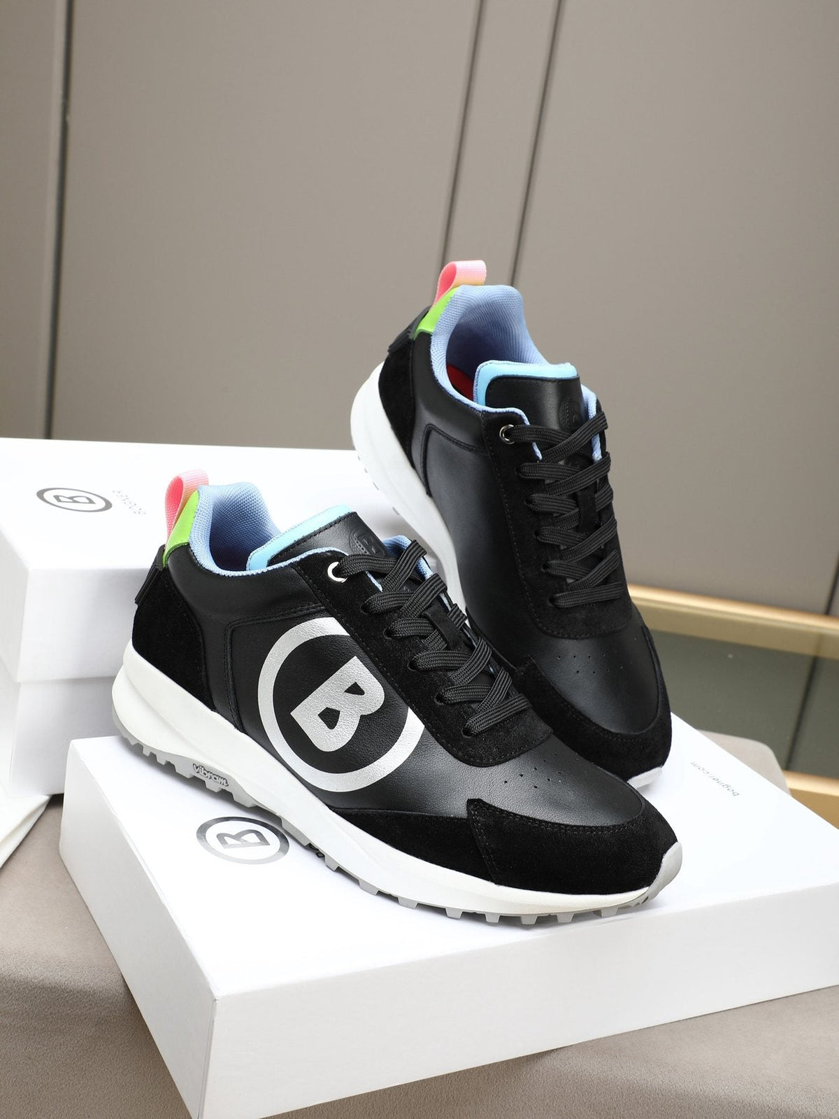 BOGNER B Emblem Low-Top Sneakers — front
