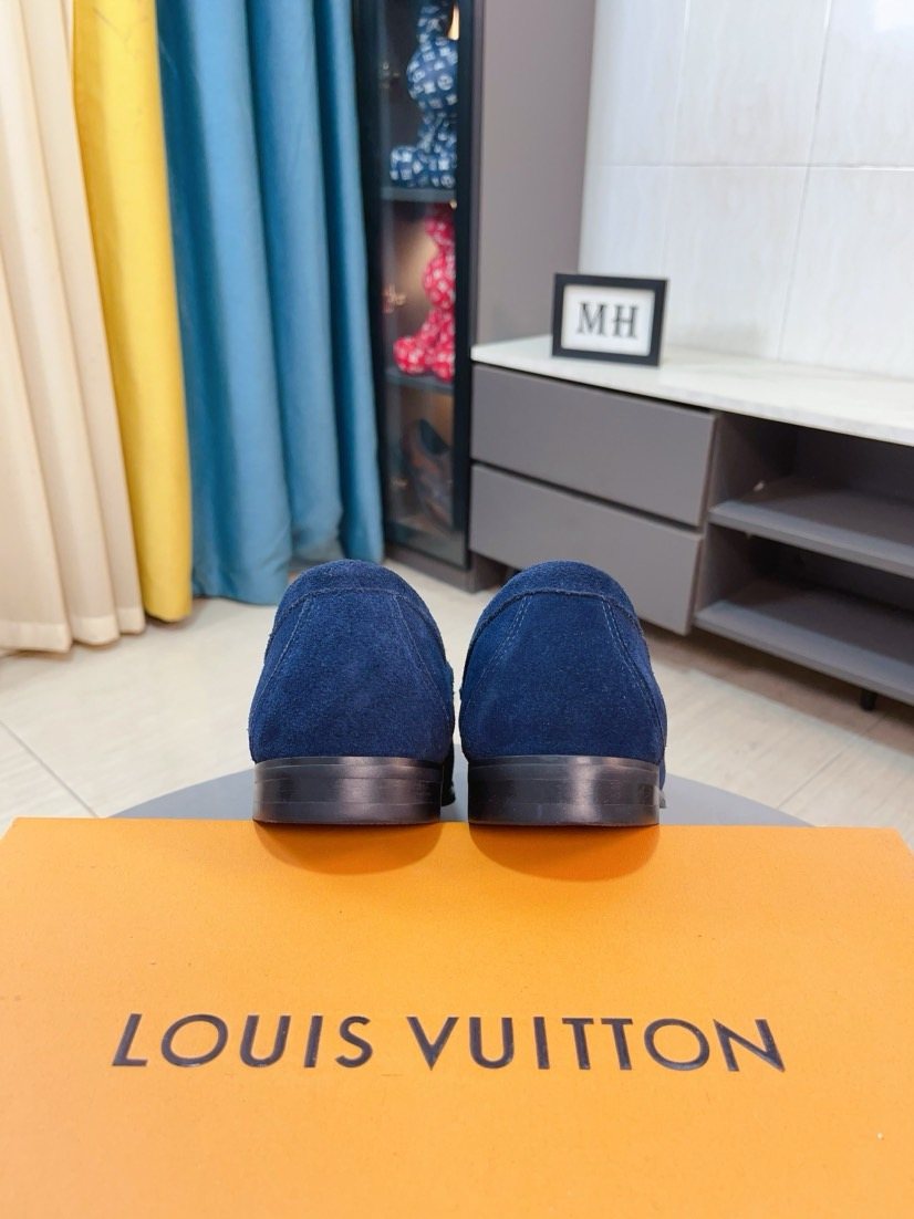 Louis Vuitton Moc-Toe Loafers — front