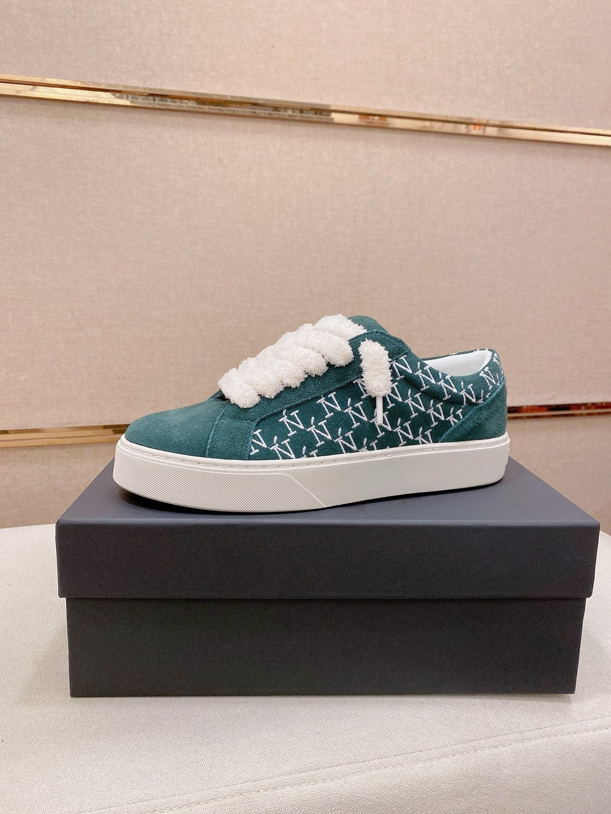 Numeris Suede Low-Top Sneakers — front