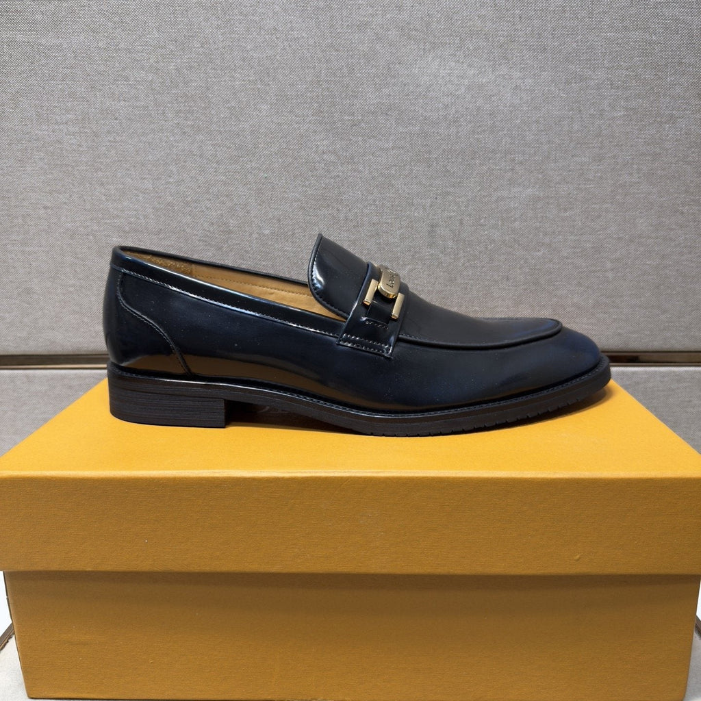 Louis Vuitton Polished Hardware Loafers — side