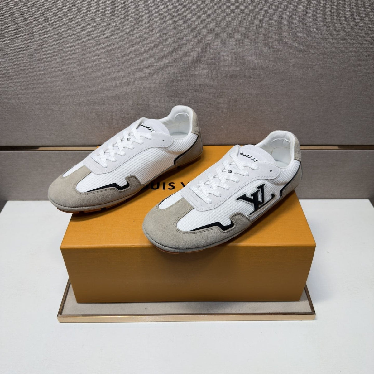 Louis Vuitton Multi-Panel Men's Sneakers — front