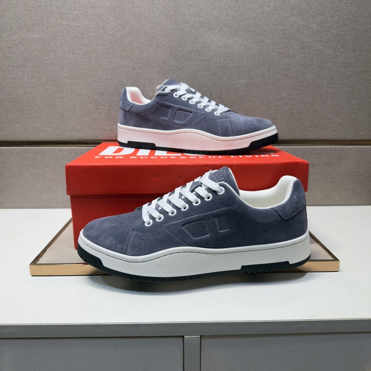 DIESEL Low-Top Lace-Up Sneakers — hero